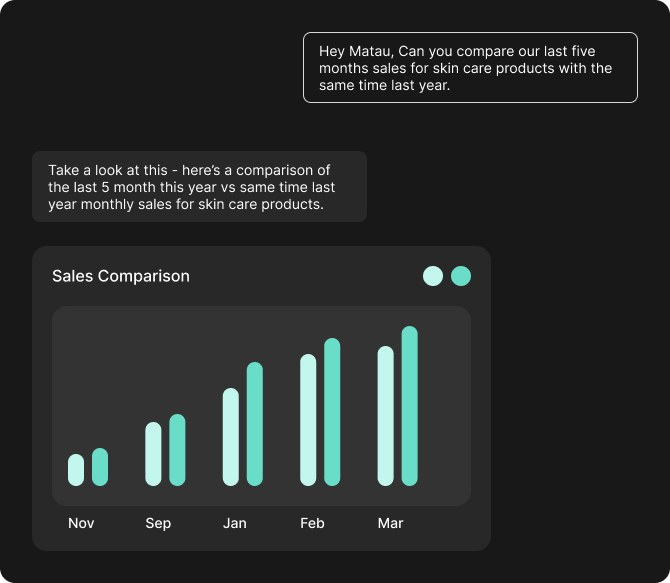 Matau: Bring your data to life through conversation.